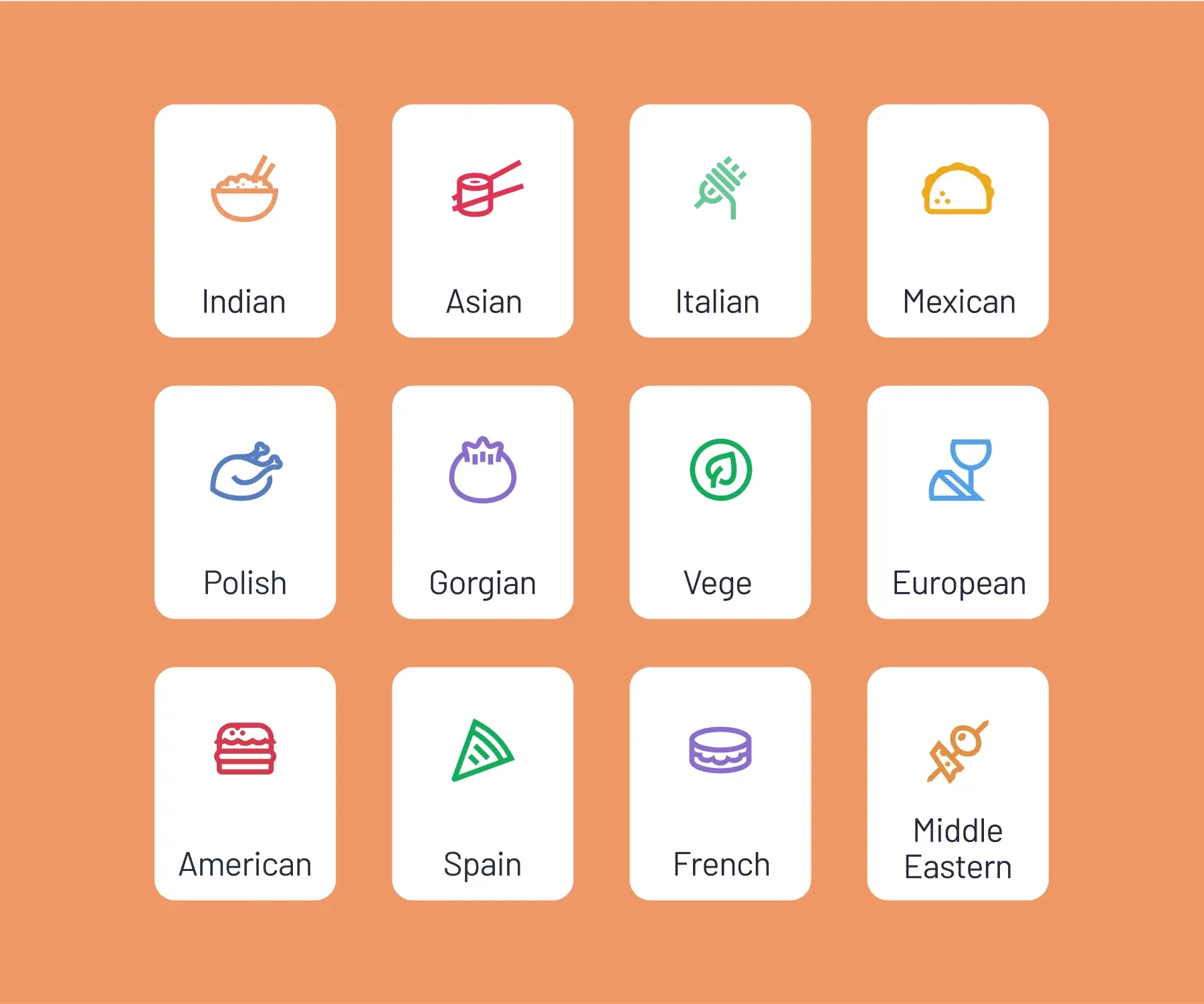 Yumito Restaurant Icons