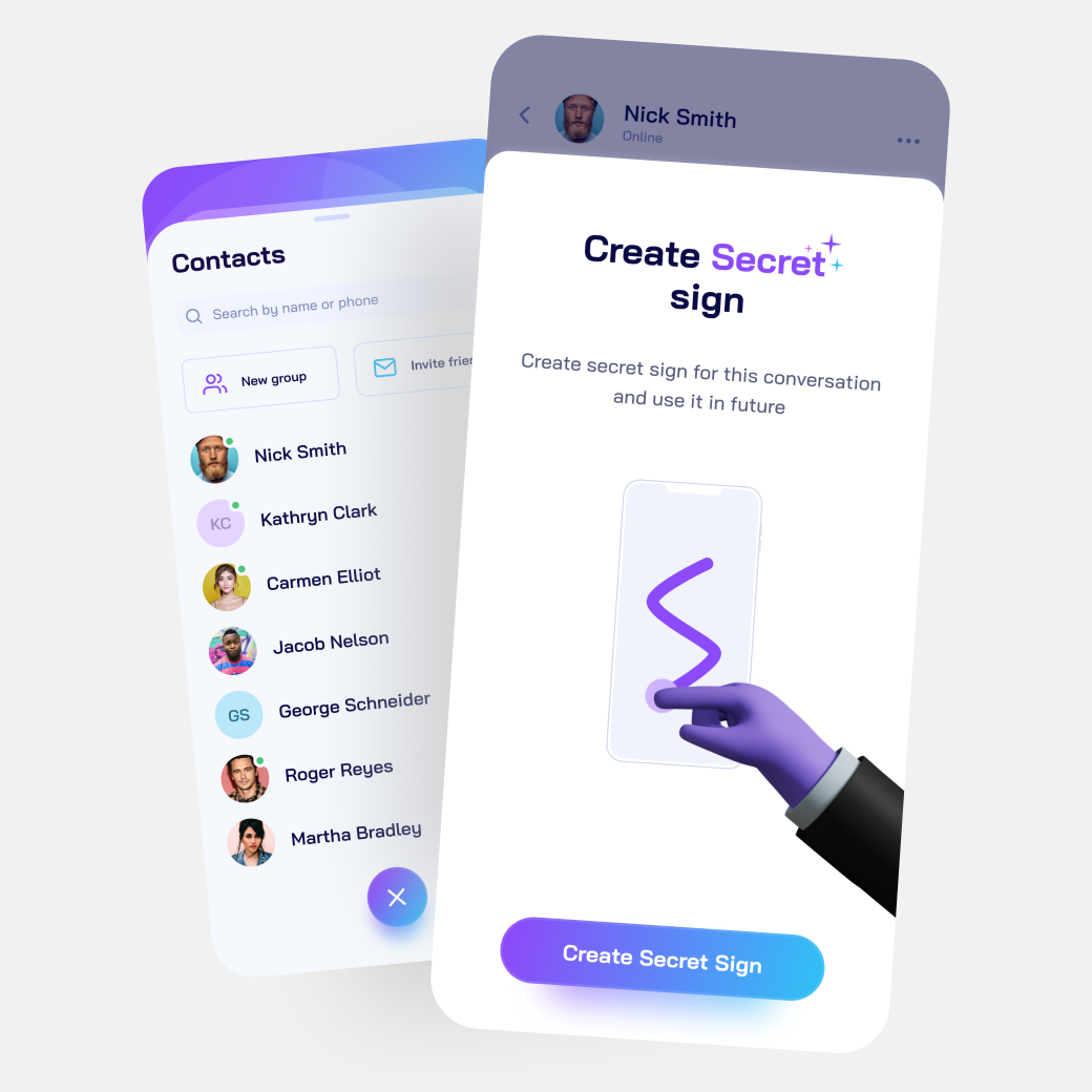 Secret - Encrypted messenger app